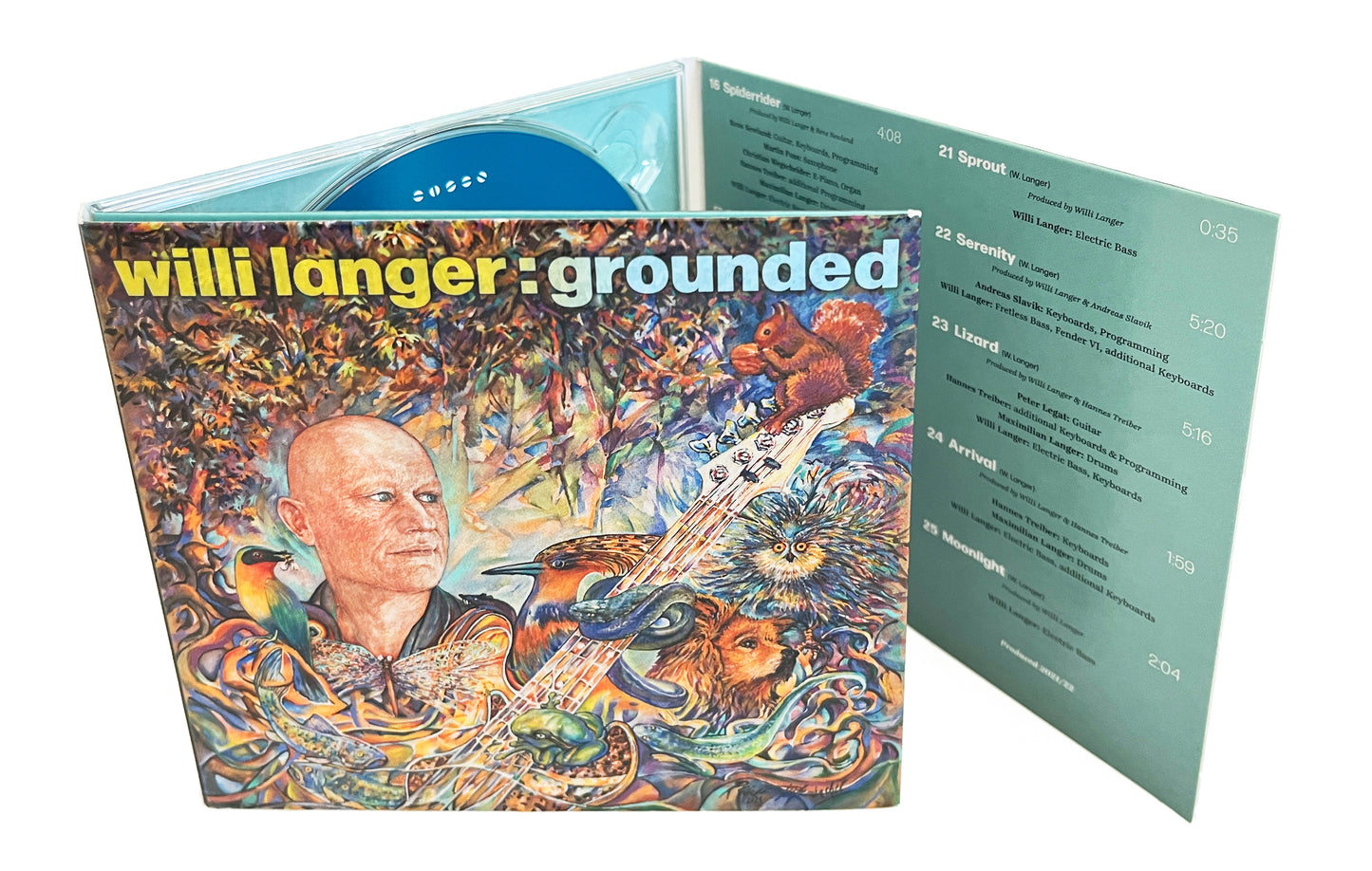 Willi Langer "grounded" Digipack