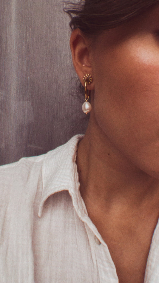 Tina Naderer "Ohrringe Creole" Limited Edition